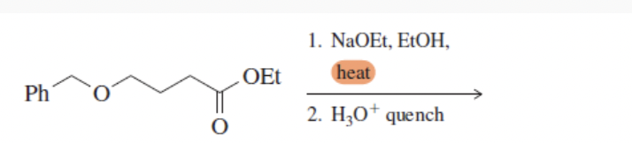 Solved Naoet Etoh Oet Heat Ph Hz Quench O Chegg