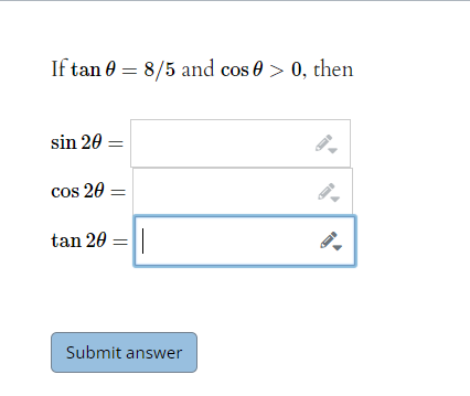 Solved If Tan And Cos Then Sin Cos Chegg