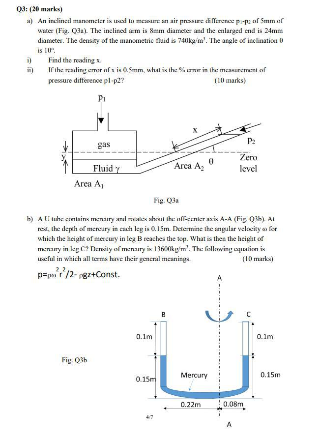 Chapter Pressure And Fluid Statics Solutions Manual