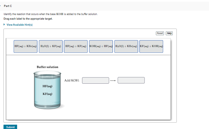 Solved A Buffer Contains Significant Amounts Of A Weak Acid Chegg