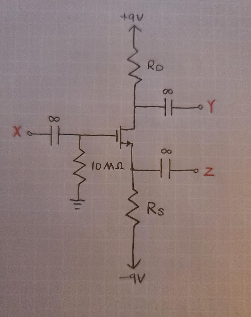 Solved For The Mosfet Amplifier Circuit Shown Below The Chegg