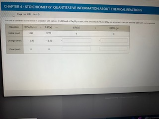 CHAPTER 4 STOICHIOMETRY QUANTITATIVE INFORMATION Chegg