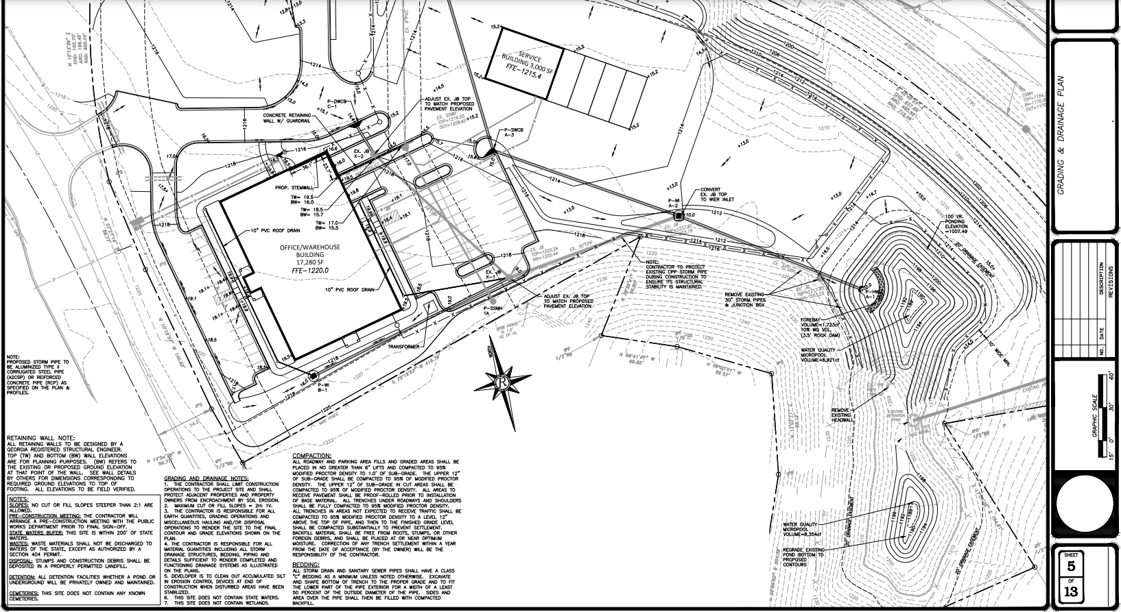 Review The Provided Civil Drawings And Prepare A Unit Chegg