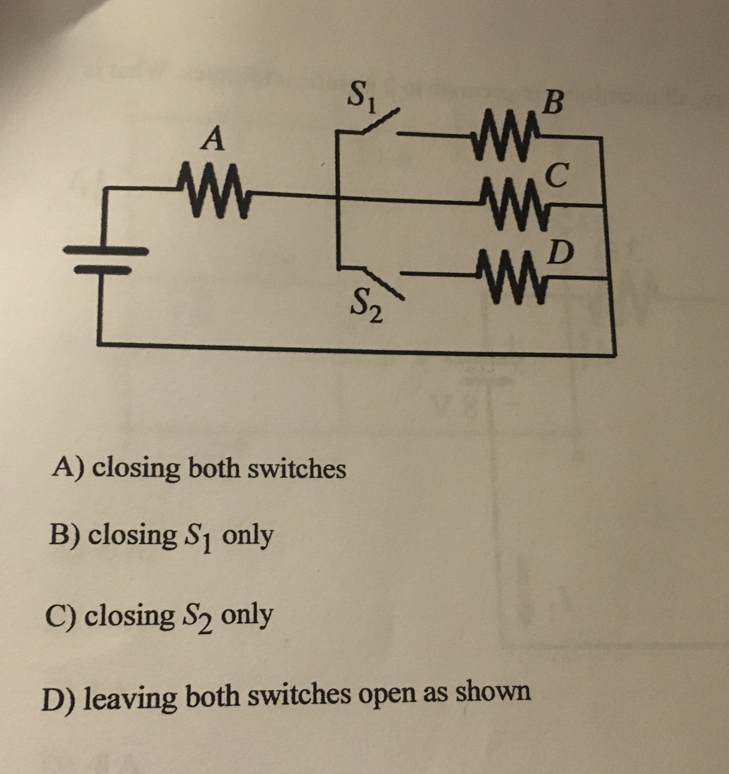 Solved 4 In The Circuit Shown In The Figure Four Identical Chegg