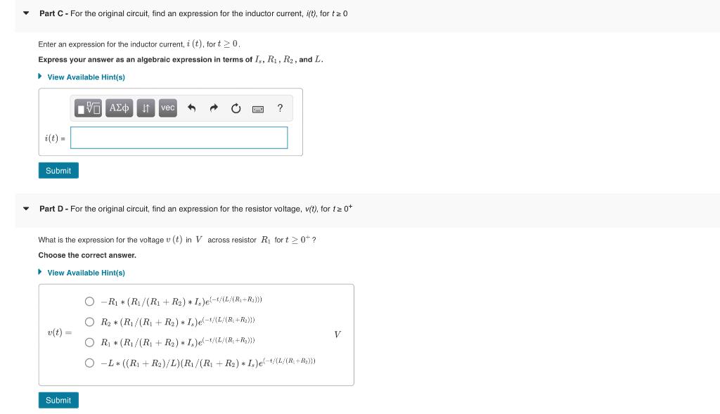 Solved For The Given Circuit Assume The Make Before Break Chegg