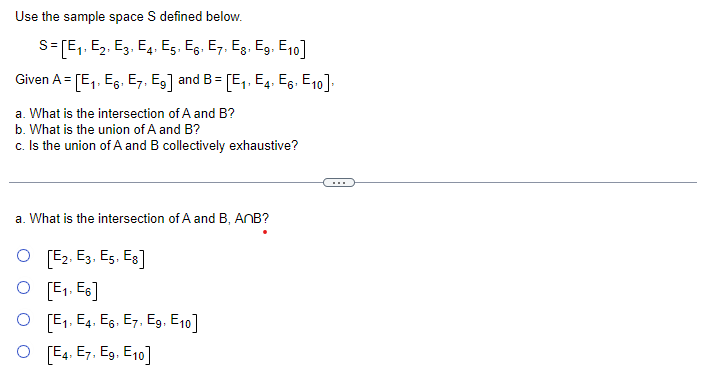 Solved Use The Sample Space S Defined Below Chegg