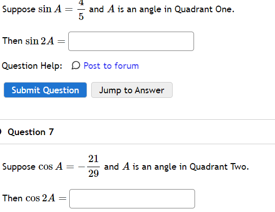 Solved Suppose Sina And A Is An Angle In Quadrant One Chegg