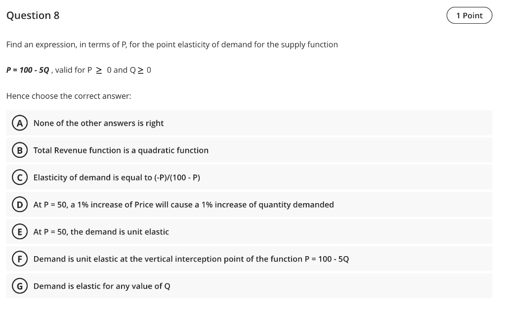 Solved Find An Expression In Terms Of P For The Point Chegg