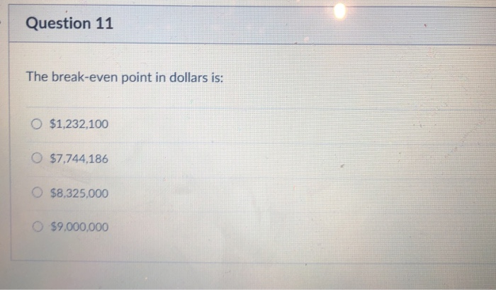 Solved Use The Following Information To Answer The Next Two Chegg