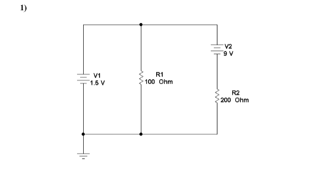 Solved Please Find All The Currents And Voltages Across Each Chegg