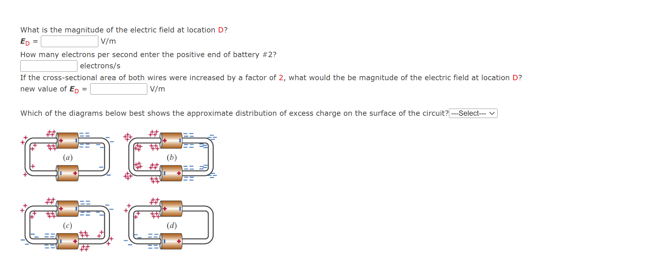 Solved A Circuit Is Constructed From Two Batteries And