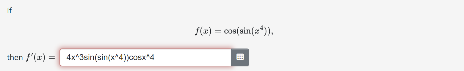 Solved F X Cos Sin X4 F X Chegg