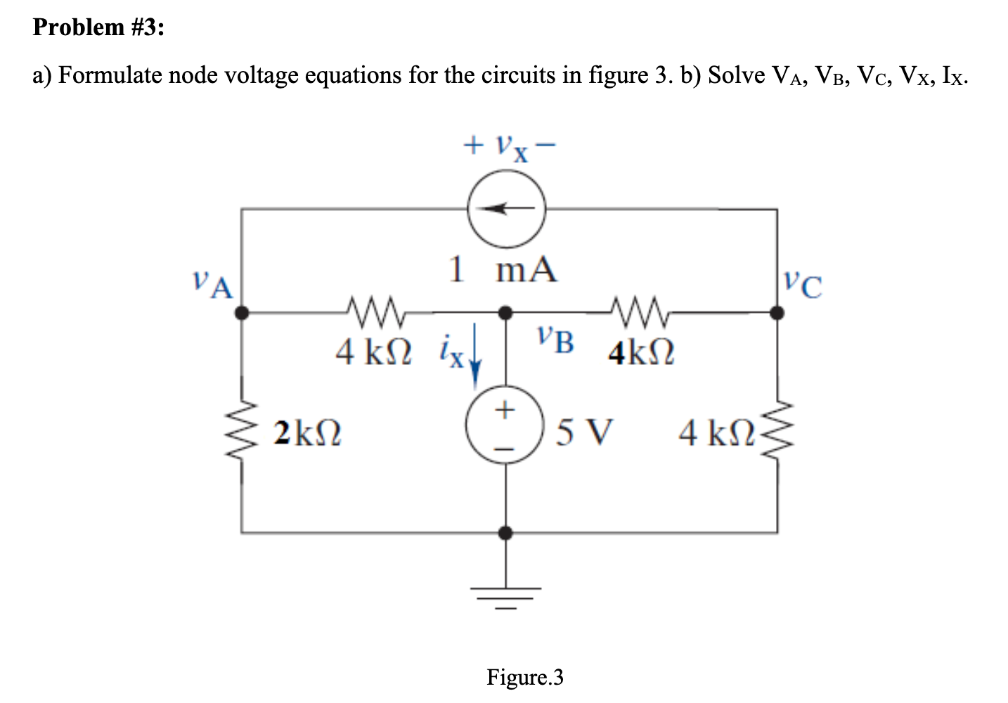 Solved A Formulate Node Voltage Equations For The Circuits Chegg