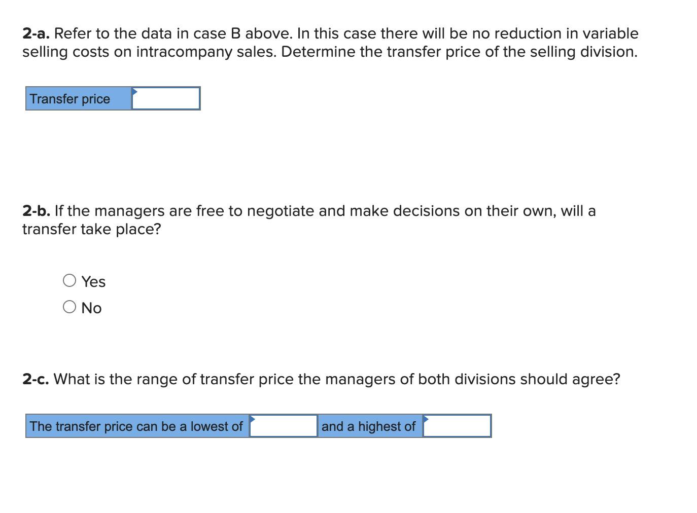 Solved In Each Of The Cases Below Assume That Division X Chegg