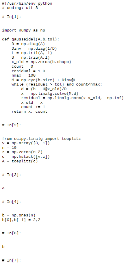 Solved Please Show Me How To Solve This Numerical Methods Chegg