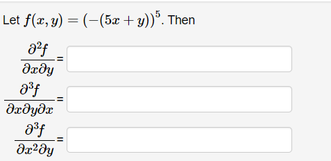 Solved Let F X Y 5x Y 5 Then Chegg