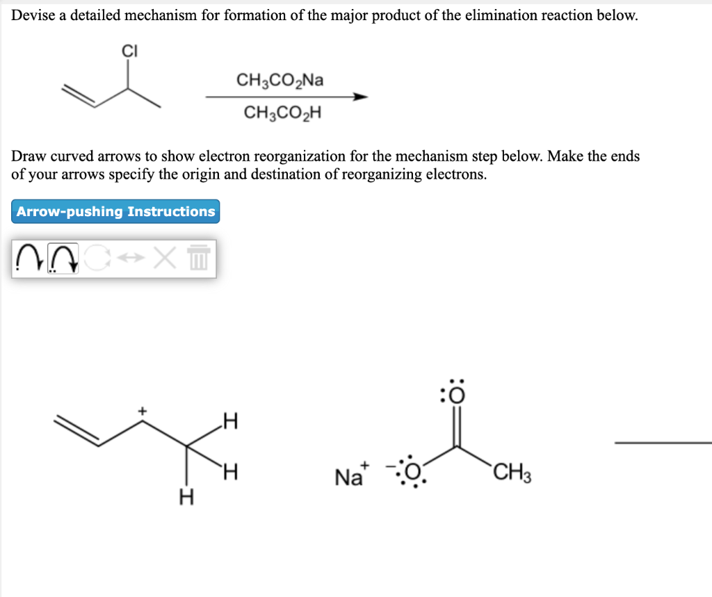 Solved Devise A Detailed Mechanism For Formation Of The Chegg