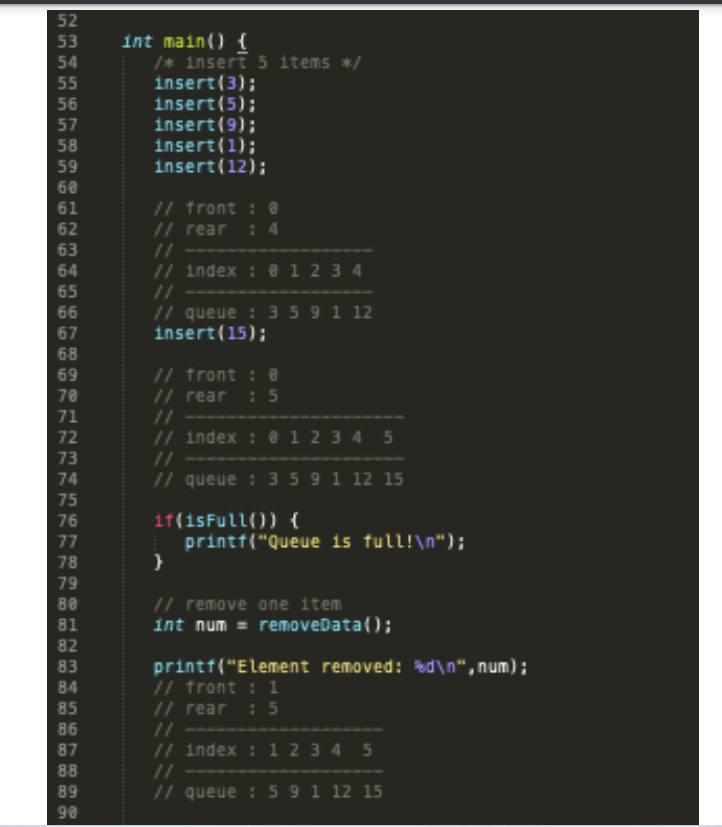 Solved Output Queue Is Full Element Removed 3 Element At Chegg