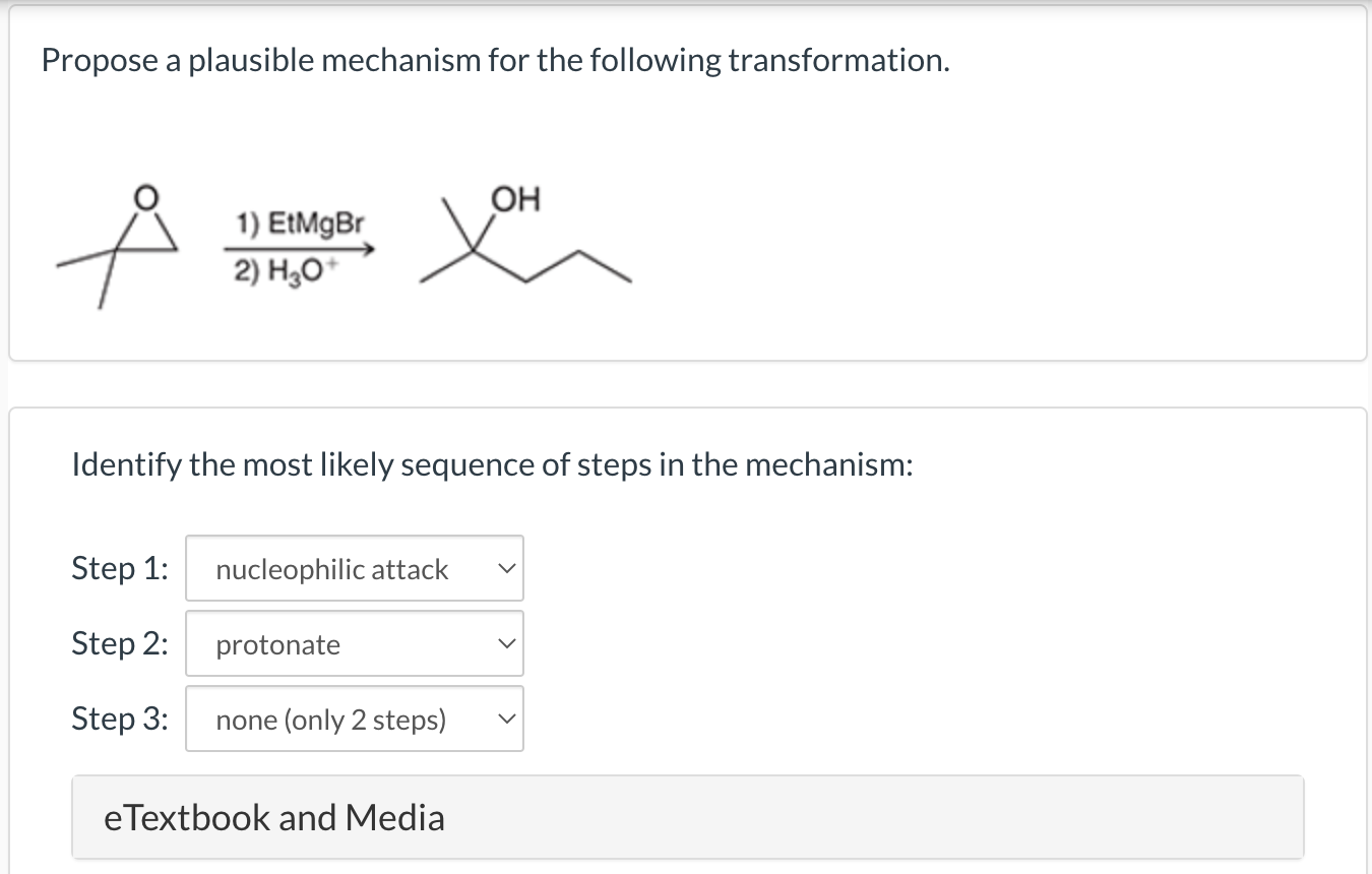 Solved Propose A Plausible Mechanism For The Following Chegg