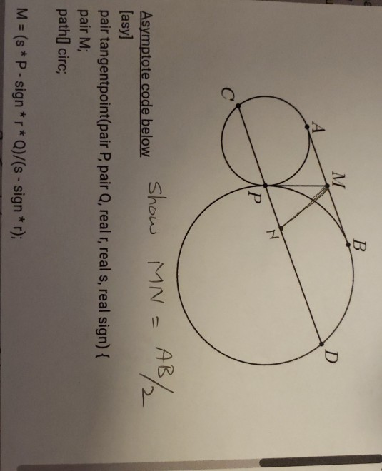 Solved Two Circles Are Externally Tangent At Point P Please Chegg