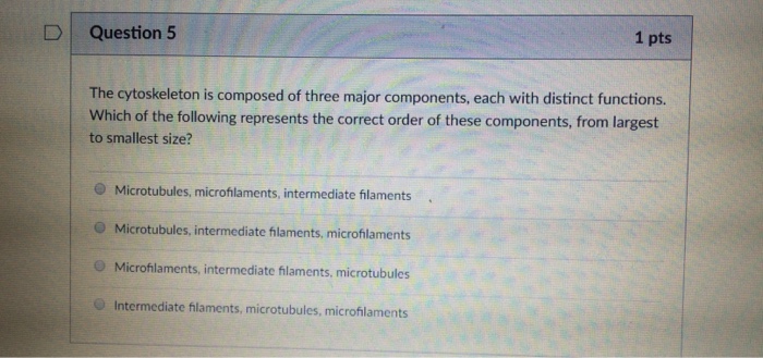 Solved DQuestion 1 1 Pts Which Of The Following Statements Chegg