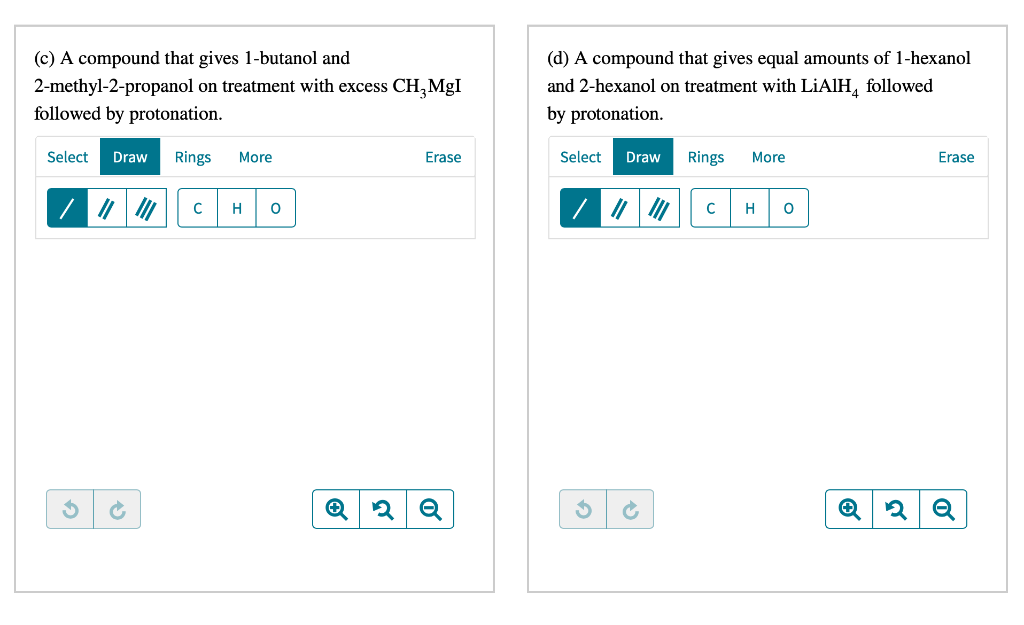 Solved Give The Structure Of A Compound That Satisfies Each Chegg