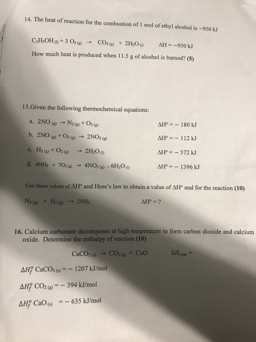 Solved 144 Thermochemistry 23 Weighing 148 G Was Thrown 98 Chegg