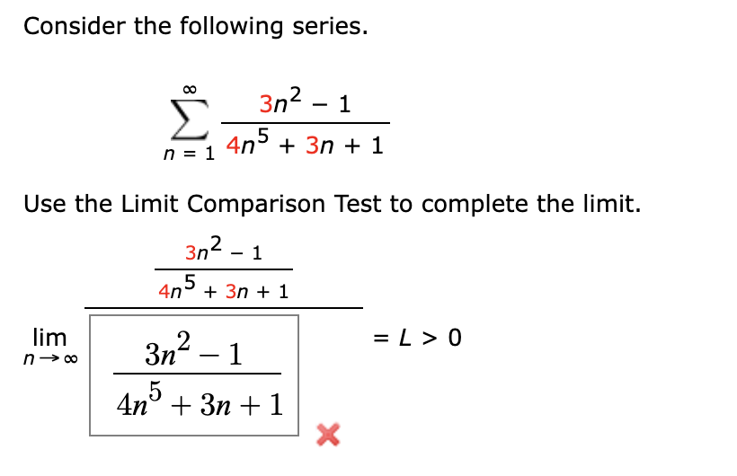 Solved Consider The Following Series Chegg