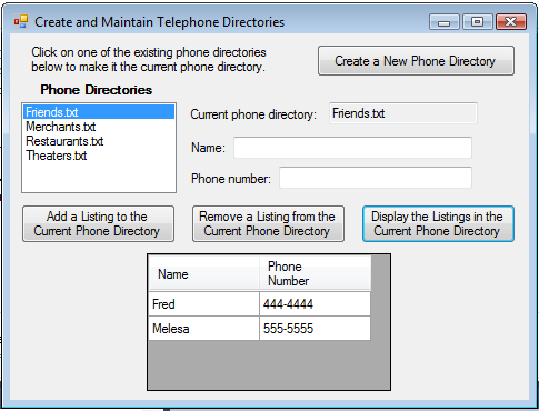 Creating Visual Basic Program