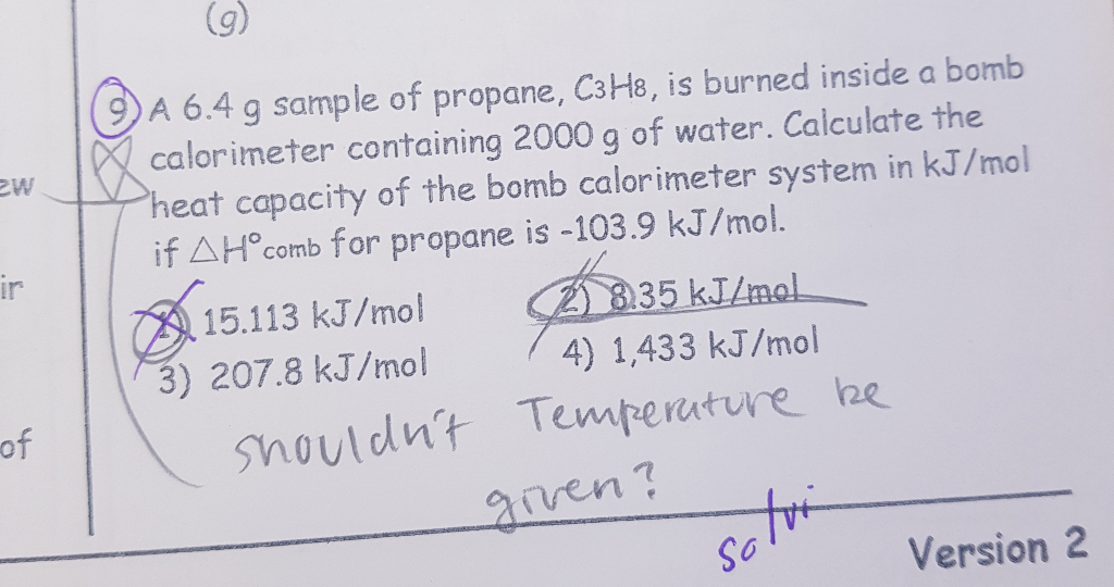 A G Sample Of Propane C H Is Burned Inside Chegg