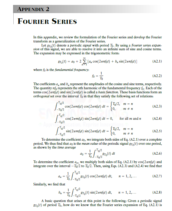 Solved Problem By Using Complex Exponential Fourier Chegg