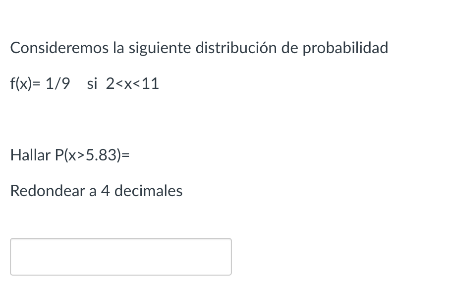 Resuelto Consideremos La Siguiente Distribuci N De Chegg Mx