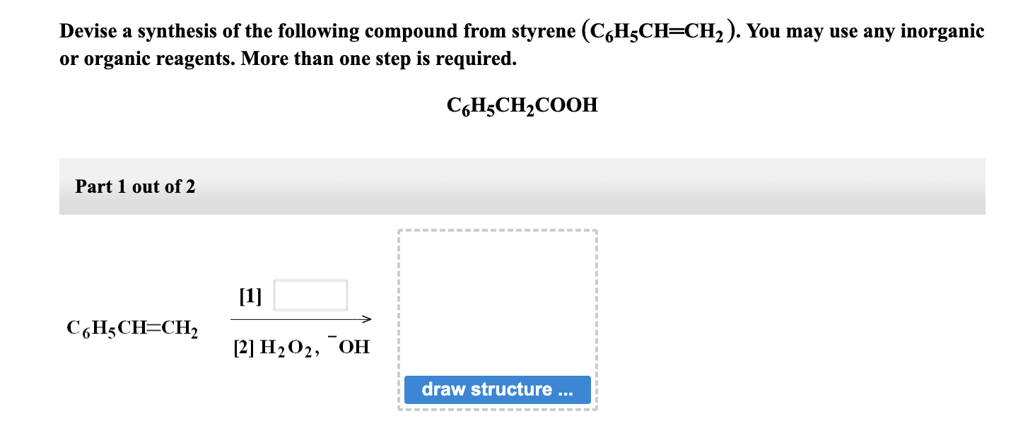 Solved Devise A Synthesis Of The Following Compound From Chegg