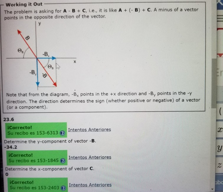 Solved The Figure Below Shows Three Vectors Of Lengths A Chegg