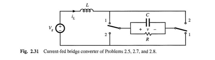 Solved For The Converter Of Fig Derive An Chegg