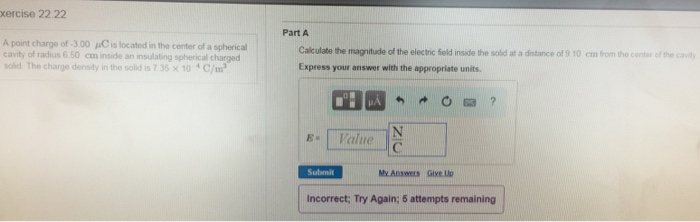 Solved A Point Charge Of Mu C Is Located In The Center Chegg