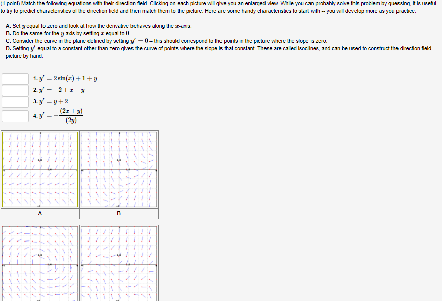 Solved Point Match The Following Equations With Their Chegg