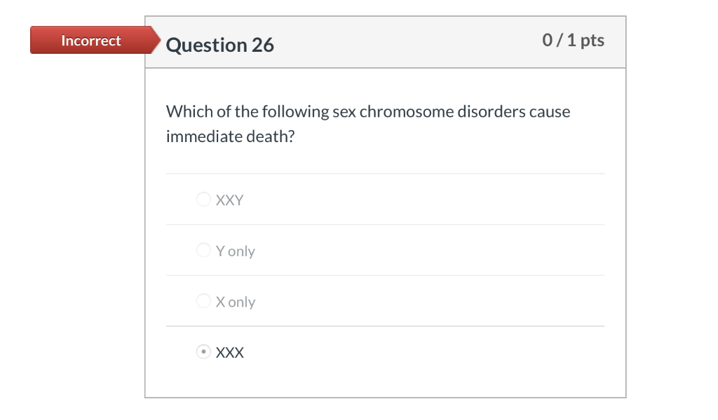 Solved Incorrect Question Pts Pre Embryotic Cleavage Chegg