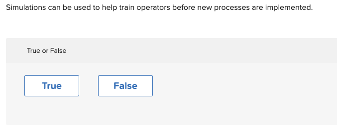 Solved Simulations Can Be Used To Help Train Operators Chegg