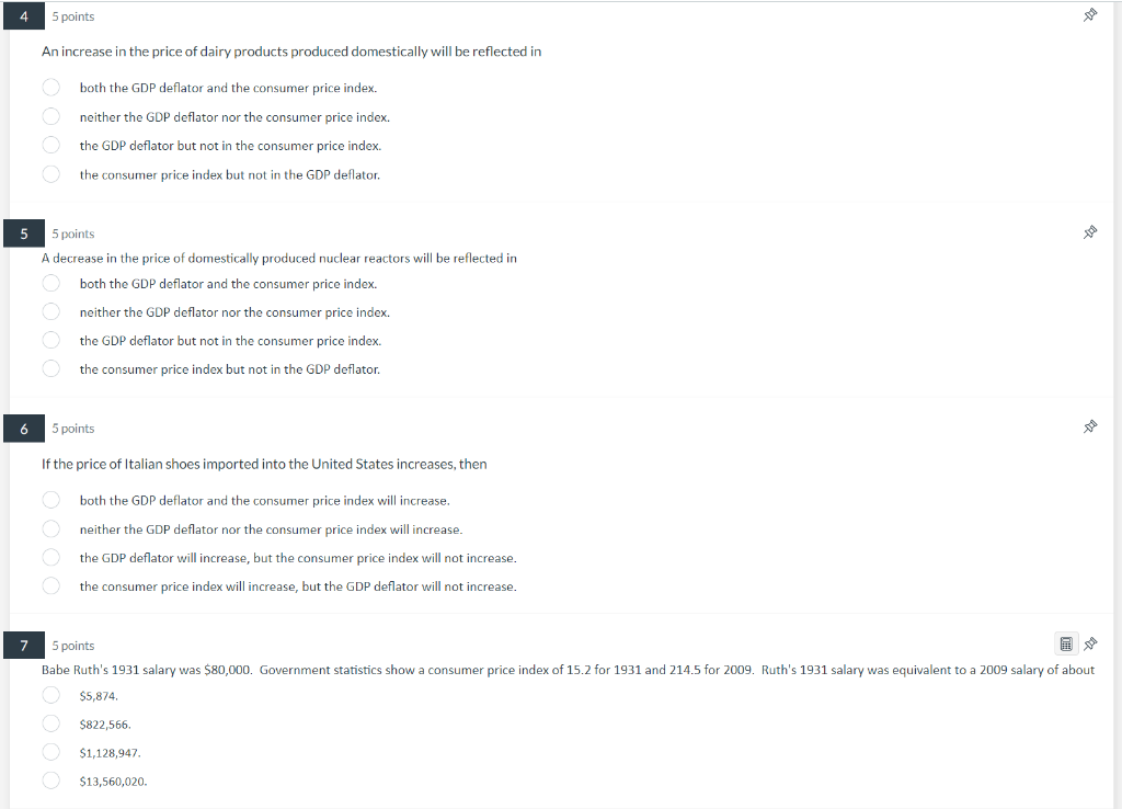 Solved The Table Below Pertains To Pieway An Economy In Chegg