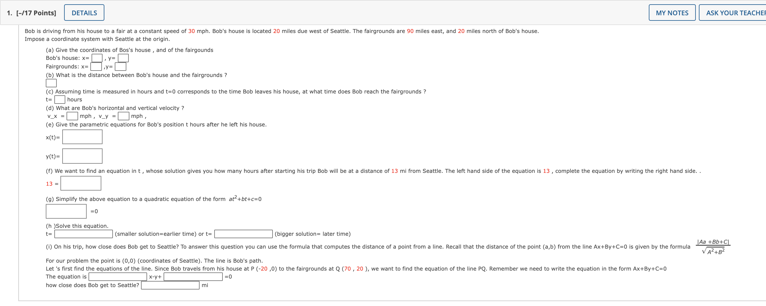 Solved 1 17 Points DETAILS MY NOTES ASK YOUR TEACHER Chegg