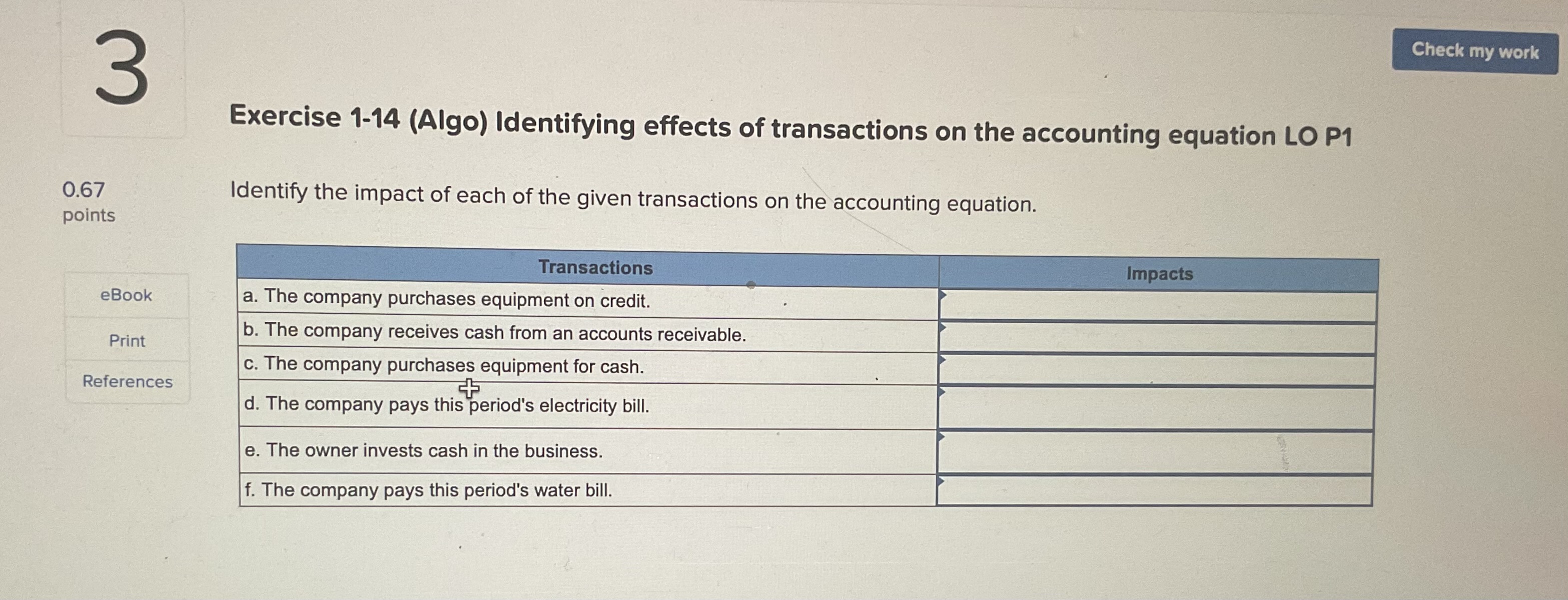 Solved Exercise Algo Identifying Effects Of Chegg