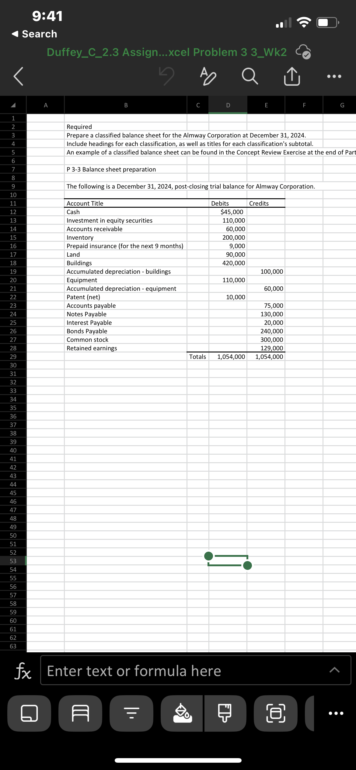 Solved The Following Is A December Post Closing Chegg