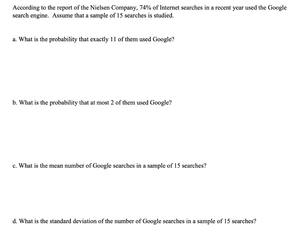 Solved According To The Report Of The Nielsen Company Chegg