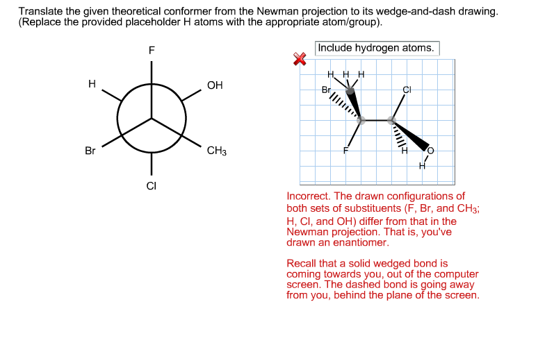 Translate The Given Theoretical Conformer From | Chegg.com