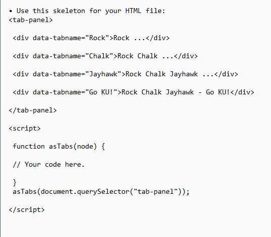 Solved Tabbed Panels Are Widely Used In User Interfaces Chegg