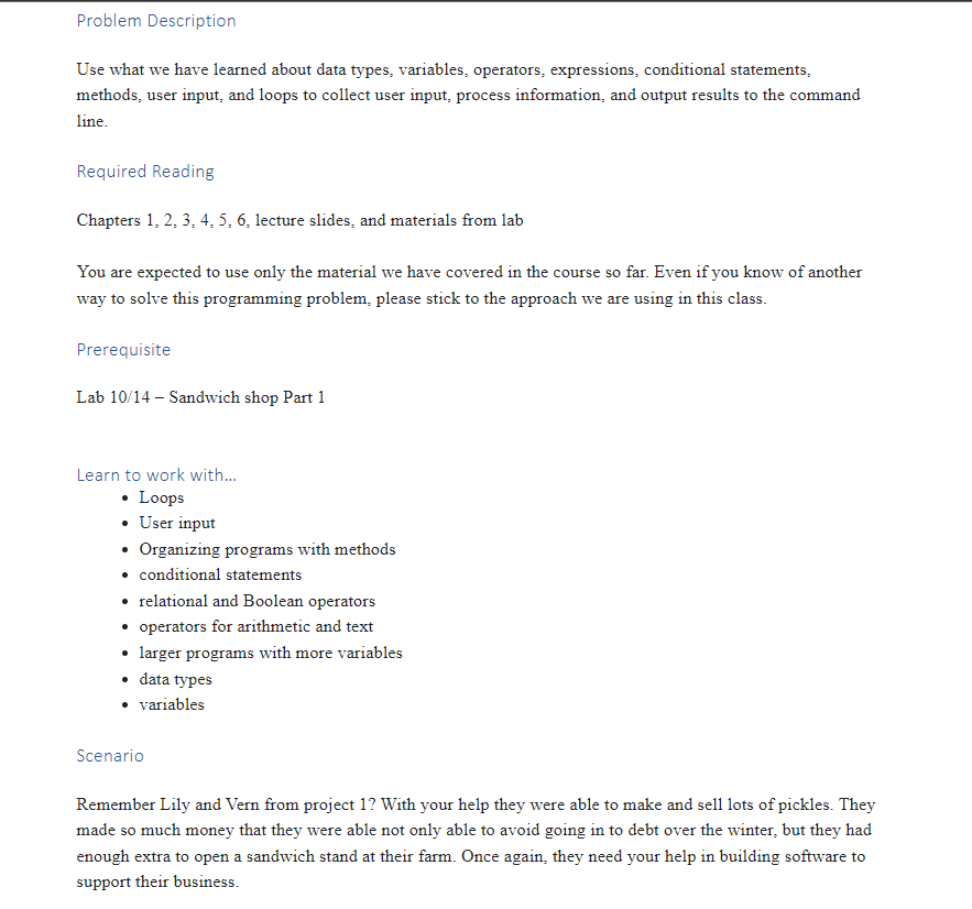 Solved Problem Description Use What We Have Learned About Chegg