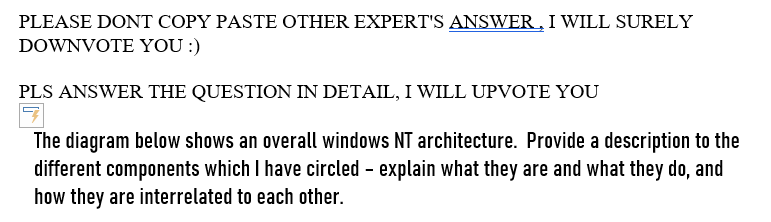 Solved PLEASE DONT COPY PASTE OTHER EXPERT S ANSWER I WILL Chegg