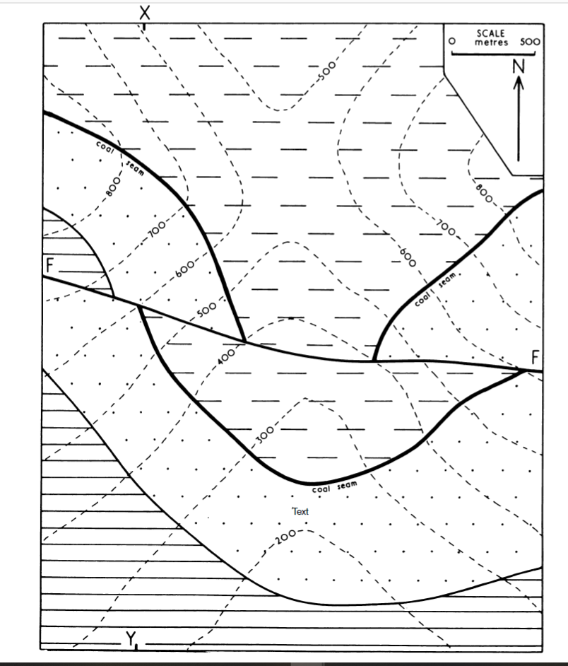 Solved Goal Creating A Geological Cross Section Chegg