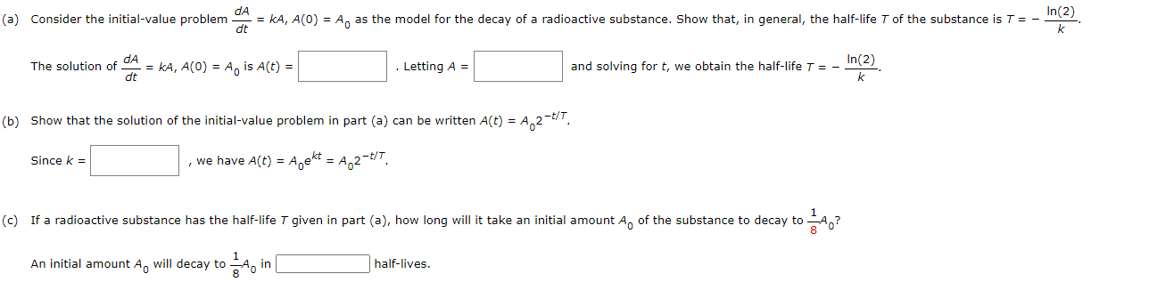 Solved A Consider The Initial Value Problem Chegg